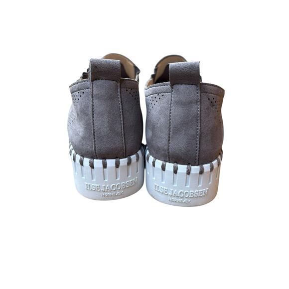 Ilse Jacobsen Dark Grey Tulip Perforated Slip on Sneaker EU36 / US6 - Picture 5 of 11